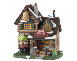 TheBiscuitBasket17x22x23cmKerstdorpLEMAX-Lemax