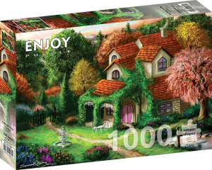 CottageintheForrestPuzzel1000stukjes