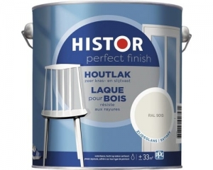 HistorPerfectFinishHoutlakZijdeglans-25literRAL9010