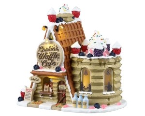 CookiesWaffleCafE17x24x24cmKersthuisje-Lemax