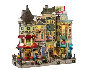 JingleBellBazaar18x32x30cmKersthuisjeLEMAX-Lemax