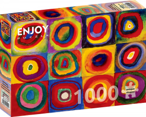 VassilyKandinsky-ColorStudy-SquareswithConcentricCirclesPuzzel1000stukjes