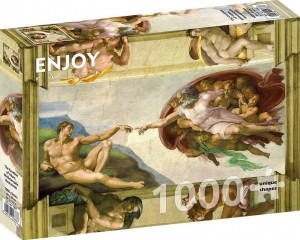MichelangeloBuonarroti-TheCreationofAdamPuzzel1000stukjes