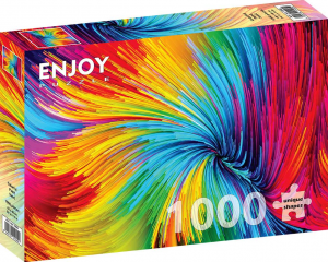 ColorfulPaintSwirlPuzzel1000stukjes