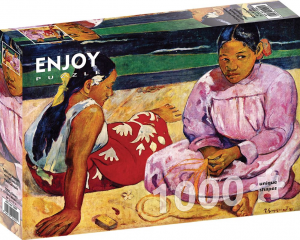 PaulGauguin-TahitiaansevrouwenophetstrandPuzzel1000stukjes