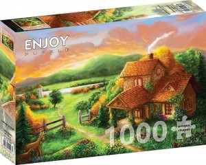 CottageatDuskPuzzel1000stukjes