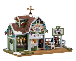 WoollyWonderlandAlpacaRanch15x26x19cmKersthuisjeLEMAX-Lemax