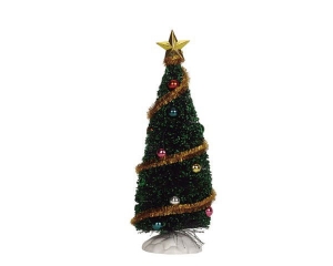 Sparklinggreenchristmastreemedium-Lemax