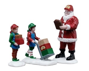 KerstdorpminiatuurReadyForShipping12x4x18cm3st-Lemax