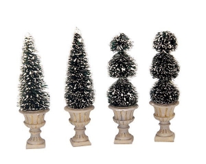 Cone-shapedsculptedtopiaries-Lemax