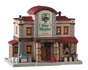 KerstdorpminiatuurTheBeerMeisterHomeBrewingSupplies19x26x23cm-Lemax