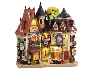 HalloweenminiatuurSpookyDaysAhead17x33x35cm-Lemax