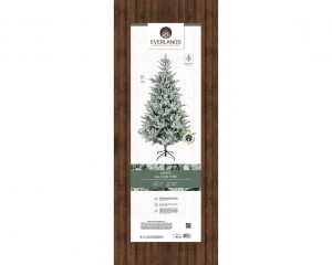 Allisonkunstkerstboomdia127-H210cmgroenwitEverlands-Everlands