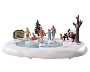 Familyskatingdaybo45vkerstfiguurLEMAX-Lemax