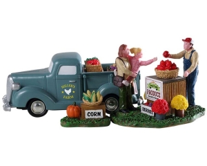 KerstfiguurBuylocalsetof3LEMAX-Lemax