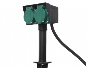 tuinsteker2-voudigEUDecorisTuinspies2l103b7h35cmzwartDecoris-Decoris