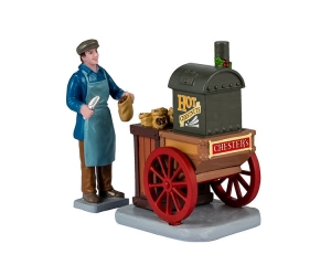 ChestersHotChestnuts12x5x18cm2stKersthuisjeLEMAX-Lemax