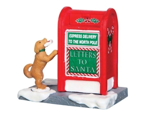 KerstfiguurSantasmailboxLemax-Lemax