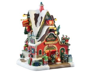 TheElfServiceSleighSledRepair21x26x27cmKerstdorpLEMAX-Lemax