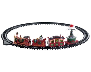 KerstfiguurTreinNorthpolerailwaybo45vLEMAX-Lemax