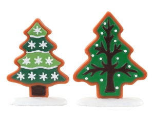 Sugarcookietreessetof2kerstfiguurLEMAX-Lemax