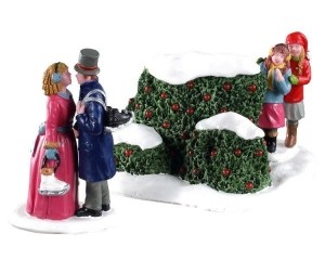 Skatingromancesetof2kerstfiguurLEMAX-Lemax