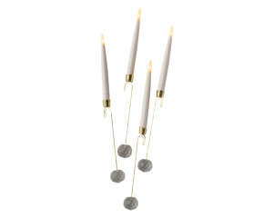 LEDcandled15h15cm-1lwit10stLumineo-Lumineo