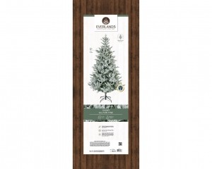 Allisonkunstkerstboomdia127-H210cmgroenwitEverlands-Everlands
