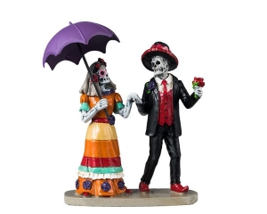 HalloweenminiatuurLosMuertosRomance12x4x18cm-Lemax