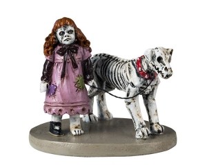 HalloweenminiatuurCreepyDollDog5x10x13cm-Lemax