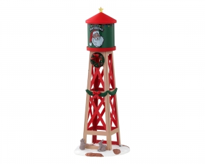 RusticwatertowerkerstfiguurLEMAX-Lemax