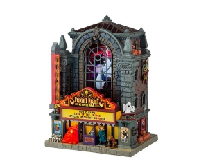 HalloweenminiatuurFrightNightCinema20x23x31cm-Lemax