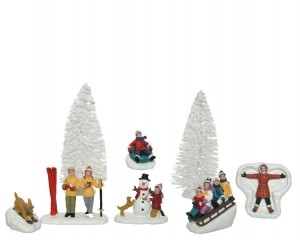 beeldjespolyresind7h15cmmulti8stkerstverlichtingLumineo-Lumineo