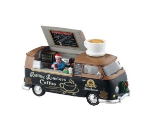 KerstdorpminiatuurRollingRoastersCoffee15x8x10cm-Lemax