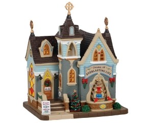 ChapelofeverlastinglifeboledKersthuisjeLEMAX-Lemax