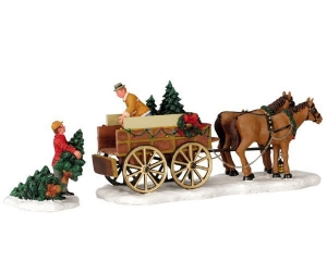 KerstfiguurChristmastreewagonLEMAX-Lemax