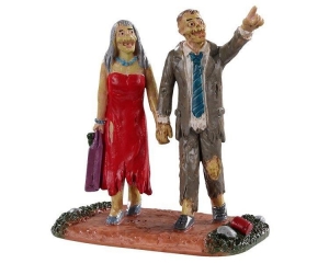 GraveyardpartygoersSpookyTownKerstfiguurLEMAX-Lemax