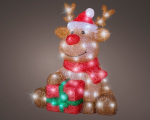 LEDrendierl35b39h45cmbruinkwtkerstverlichtingLumineo-Lumineo