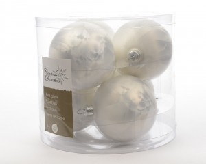 6kerstballenwit80mmKSD-Ksd