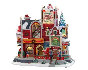 Tinseltownplazawith45vadaptorKersthuisjeLEMAX-Lemax