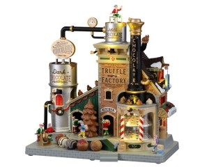 TheChristmasChocolatierTruffleFactoryWith45VAdaptorKerstLEMAX-Lemax