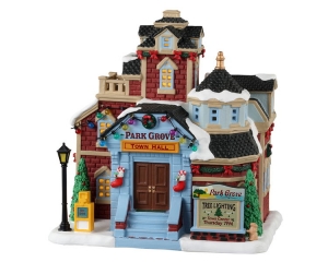 ParkGroveTownHallKersthuisjeLEMAX-Lemax