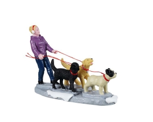 KerstdorpminiatuurDogWalker12x4x18cm-Lemax