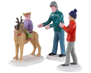 Roverplaysrudolphsetof3kerstfiguurLEMAX-Lemax