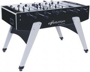 GarlandoG-2000EvolutionTafelvoetbal-TelescopischeStangen-Zwart