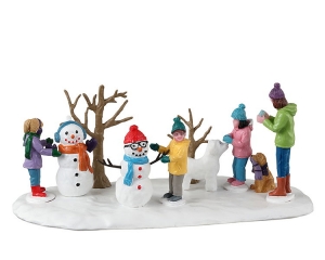 SnowmenFriendsKersthuisjeLEMAX-Lemax