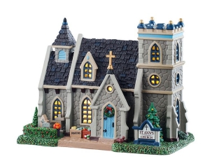 StAnnsChurch17x25x21cmKerstdorpLEMAX-Lemax
