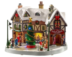 Thebellthistletavernwith45vadaptorkerstfiguurLEMAX-Lemax