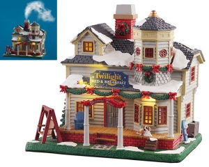 Twilightbedbreakfastsmokingwith45vadaptorKersthuisjeLEMAX-Lemax