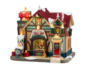 KristinsCandleShop20x26x27cmKersthuisjeLEMAX-Lemax